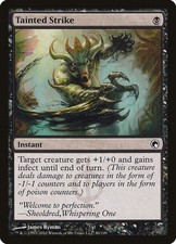 Tainted Strike x1 Scars of Mirrodin #80 MTG Magic the Gathering Black Instant picture