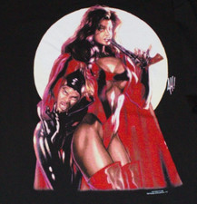 1995 Vintage Penthouse Comix Leather Bondage T Shirt Graphitti Designs XL NEW picture