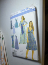 Simplicity 3785 sewing pattern, Misses long/short flowy dresses, Sz 8-16 picture