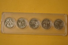 2019 W Complete 5 Quarter Set - Very Hard To Find Now - West Point Mint picture