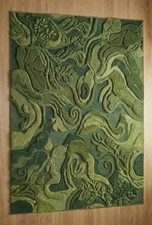 Hand-Tufted Wool Rug 9×12 ft - Nordic Knots  Design, Handmade Area Rug picture