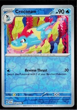 Croconaw 040/162 Common Temporal Forces Pokemon Reverse Holo Near Mint picture