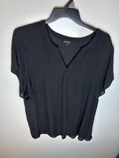 TORRID Georgette Short Sleeve Blouse 10714609 Size 5 (5X) picture