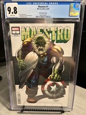 Maestro #1 1:25 George Perez Variant CGC 9.8 NM/M Incredible Hulk 🔥🔥 picture
