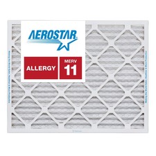 Aerostar 21 1/2x23 1/2x1 MERV 11 Furnace Air Filter, 4 Pack picture