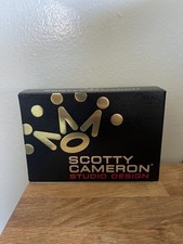 Titleist Pro V1 White 12-Pack Golf Balls w/ Scotty Cameron Studio Design Box picture