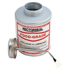 Rectorseal 73931 Anti-Seize, Food Grade, Brush-Top Can, 16 Oz, Non-Metallic picture