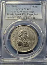 GEORGE WASHINGTON GW-62 c.1800 