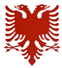 Albanian Coat of Arms Decal Sticker Albania Eagle picture