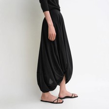 Toteme Womens Cocoon Spring/summer New Twist Long Loose Skirt 2025 picture