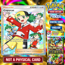 Pokemon TCG Pocket - COPYCAT TRAINER from DELUXE PACK MEGA picture