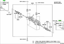 OEM ROD ASSY, TIE, R&L SET Toyota Lexus LC500/500H LC500 GWZ100 URZ100 picture