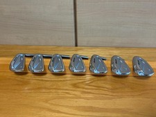USED Mizuno MP-64 Iron Heads Only Set 4-PW 7pcs Right-Handed Grain Flow Forged picture