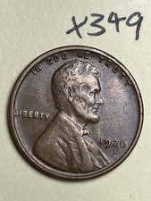 1926-S LINCOLN WHEAT CENT, #X349 picture