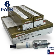 1990-1994 Chevrolet S10 Blazer 4.3L ACDelco Double Platinum Spark Plugs - 6 Pack picture