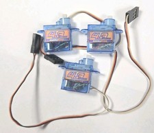 Lot Of 3 HobbyKing 4.3 MiniMan Micro Servos picture
