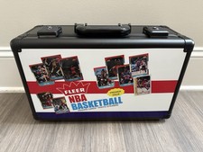 1986 Fleer Themed Graded Card Case Box PSA/BGS Slabs Storage  TSA Locks 4 Row picture