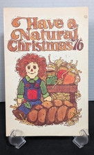 Have a Natural Christmas Vintage 1976 Cookbook picture
