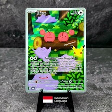 Ditto 30th Anniversary Pokemon Card AR 150/130 MA6 Celebration - Indonesia picture