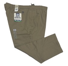 NWT-DOCKERS Men's Big & Tall Signature Iron Free Khaki Straight Fit Pants 52X30 picture