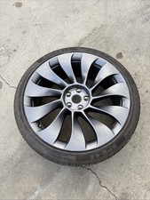 21x9.5 Front Tesla Model Y Uberturbine 2020 To 2025 OEM Wheel Rim With Tire picture