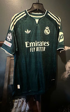 adidas Real Madrid Jude Bellingham #5 Men’s Soccer Jersey Green XL picture