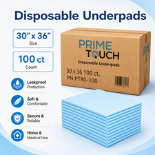 100 Pcs Disposable Underpads incantinence Heavy Absorbency 30 