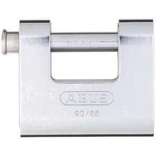 Abus 92/65 Kd Padlock, Keyed Different, Standard Shackle, Brass Body, Steel picture