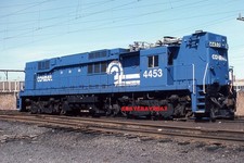 CONRAIL 4453 @ KEARNY NJ in 84 ORIGINAL KODACHROME SLIDE picture