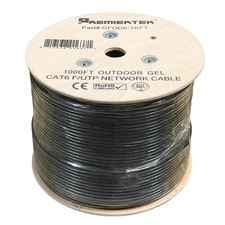 1000ft CAT6 Gel Filled Shielded FTP Outdoor Direct Burial Network LAN Cable picture