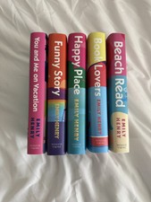 Signed Emily Henry Illumicrate Afterlight Exclusive 5 Book Set Hardcover picture