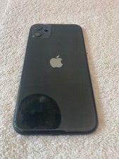 Apple iPhone 11 rear back glass housing chasis Black ( D ) picture