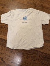 Vintage Apple Store Palo Alto “ Shop Different “ t-shirt Rare Great Condition picture