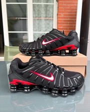 2026 Nike Shox TL Men's Shoes Running Sneaker Trainer Black Red picture