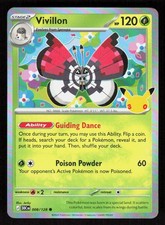 Pokemon Vivillon 008/128 Common Holo ME: 30th Celebration (NM) picture