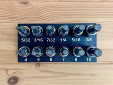CRAFTSMAN Compatible Hex Bit Set Organizer - 3/8