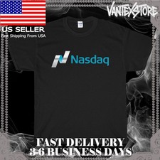 NEW SHIRT NASDAQ LOGO MEN'S T-SHIRT FUNNY AMERICAN USA SIZE S-5XL picture
