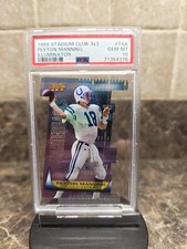1999 Topps Stadium Club - 3x3 Peyton Manning #T4A Luminescent picture