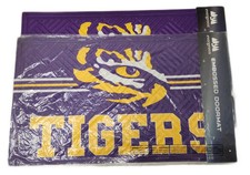 Lot of 6 - SEC Mixed Embossed doormats Evergreen LSU Texas Kentucky Texas Tech picture