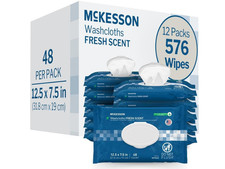 McKesson Personal Cleansing Wipe 7.5 x 12.5