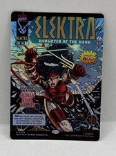 Elektra, Daughter of the Hand (Borderless) (0395) Marvel Super Heroes Foil picture