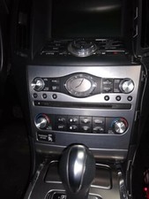 SILVER Aluminum Radio & A/C Knobs for Infiniti G37 G35 FX37 FX50 QX70 EX37 Q60  picture