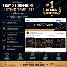 Complete eBay Store Branding, Listing Template Design & Video Ads Package Pendo picture