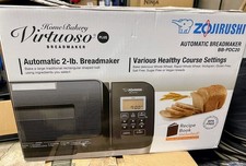 Zojirushi Virtuoso Plus Automatic 2 LB Breadmaker BB-PDC20- Black, New in Box picture