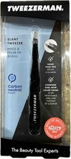 Tweezerman Special Edition 40th Anniversary Slant Tweezers - Dusted Onyx RARE picture