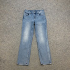 m jeans by maurices Jeans Women's Blue Wash 10 Short Mid-Rise Stretch picture