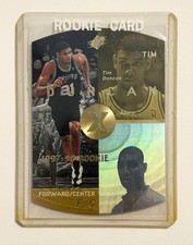 Tim Duncan 1997-98 Rookie Gold Card - UPPER DECK SPx - #37 picture