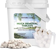 Muck Removal Tablets Natural Pond Sludge Remover, Cleans & Clears Away Muck &. picture