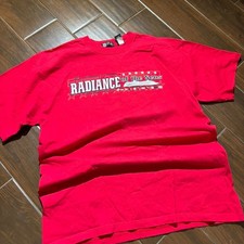 Red vintage 90s radiance of picture