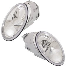 Headlight Set For 98-2005 Volkswagen Beetle Left and Right With Bulb 2Pc picture